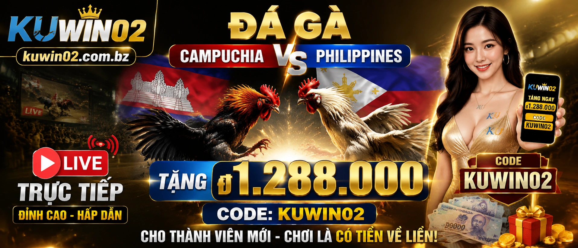Đá Gà Campuchia Kuwin02
